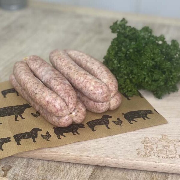 Traditional Home Made "The Leonard"  Pork Sausages